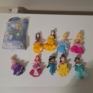 Disney Princess Figurine Set Of 10